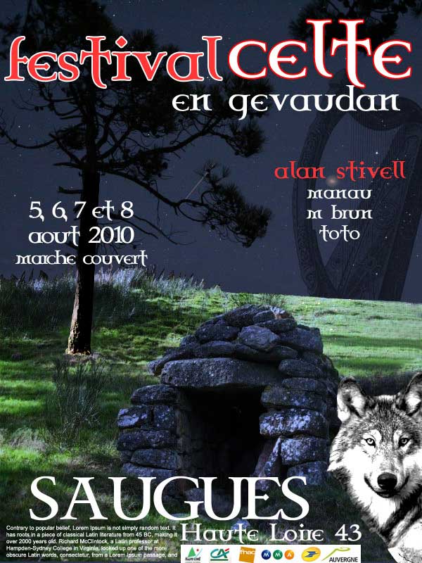 Festival celte en gevaudan 2012